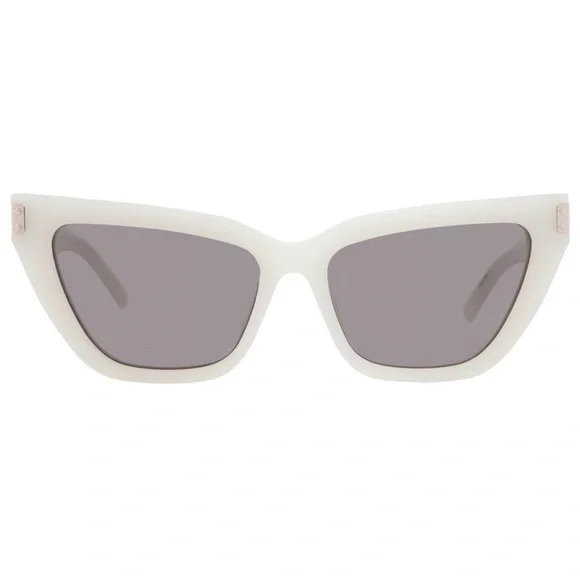 🤍 MCM Shiny White Butterfly Sunglasses – NWT includes crossbody bag - Picture 2 of 8